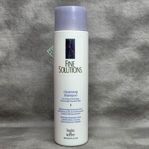 Bain De Terre Fine Solutions Cleansing Shampoo for Thinning Hair 10.1 oz
